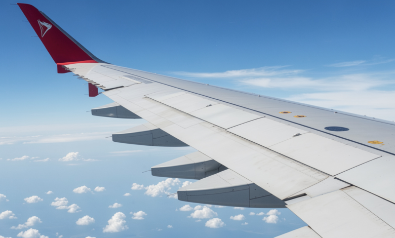 delta flight wing flap